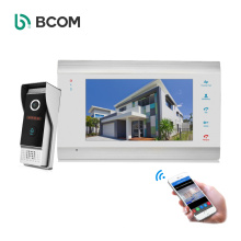 Bcom Most Popular support Point to point call WIFI doorphone For Single Apartment